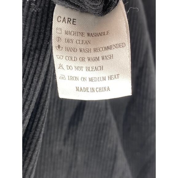 MANGOPOP Women's Black Ribbed Scoop-Neck Sleeveless One-Piece Bodysuit SZ S - Picture 9 of 11